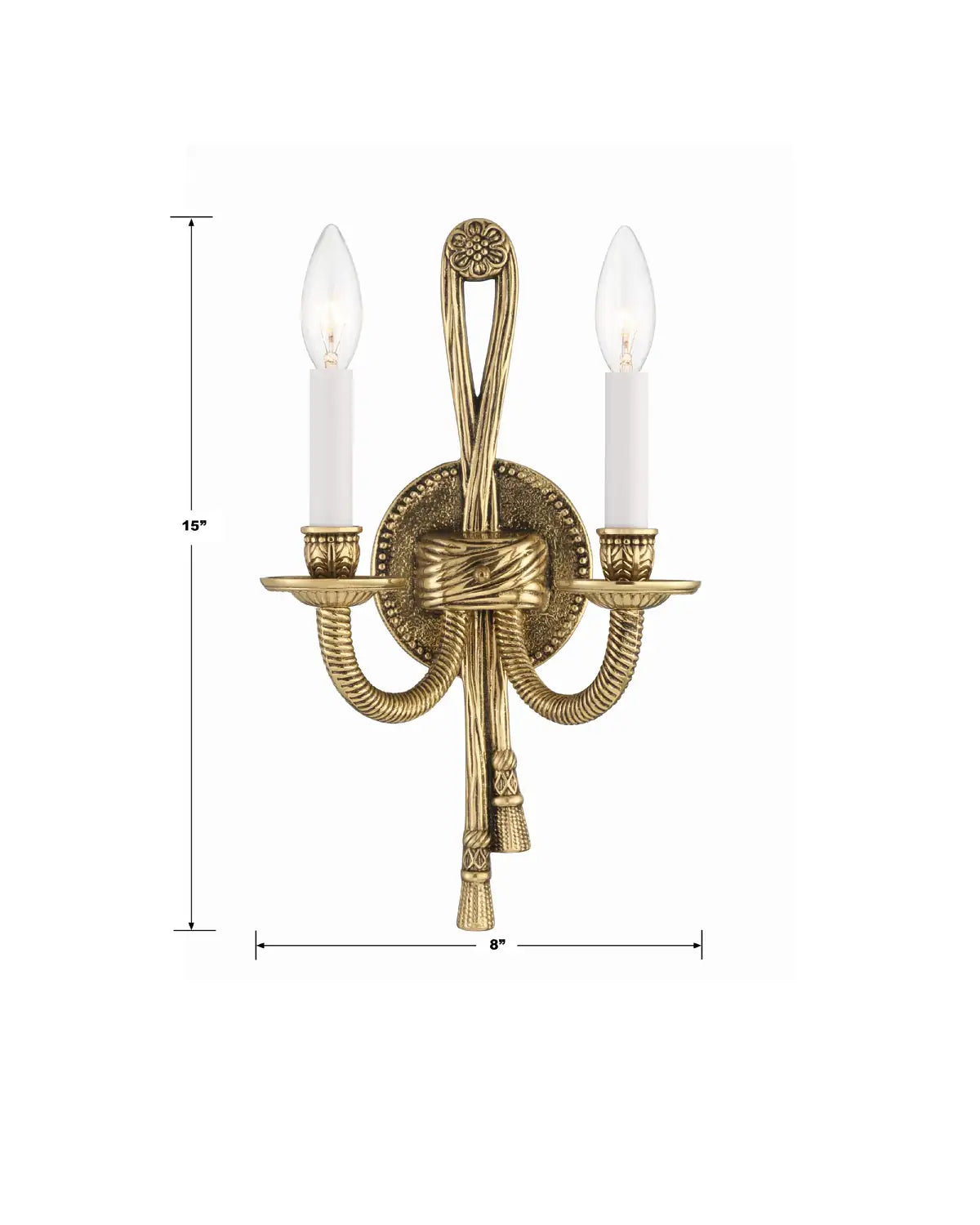 CRYSTORAMA, CRYSTORAMA CAST SCONCE, WALL SCONCES