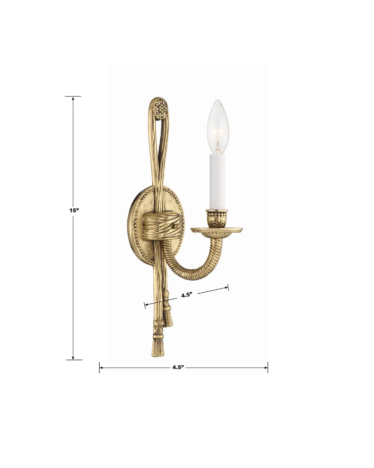 CRYSTORAMA, CRYSTORAMA CAST SCONCE, WALL SCONCES