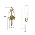 CRYSTORAMA, LEXSI SCONCE, WALL SCONCES