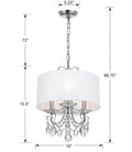 CRYSTORAMA, OTHELLO CHANDELIER, CHANDELIER LIGHT