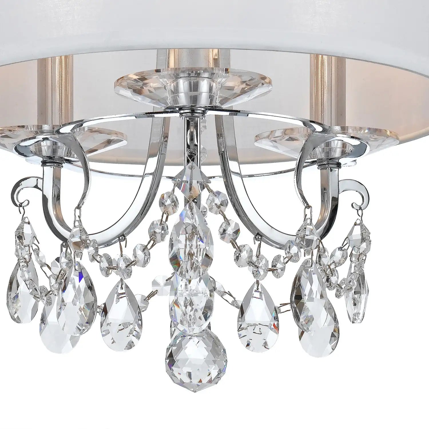 CRYSTORAMA, OTHELLO SEMI FLUSH MOUNT, FLUSH MOUNT CEILING LIGHTS