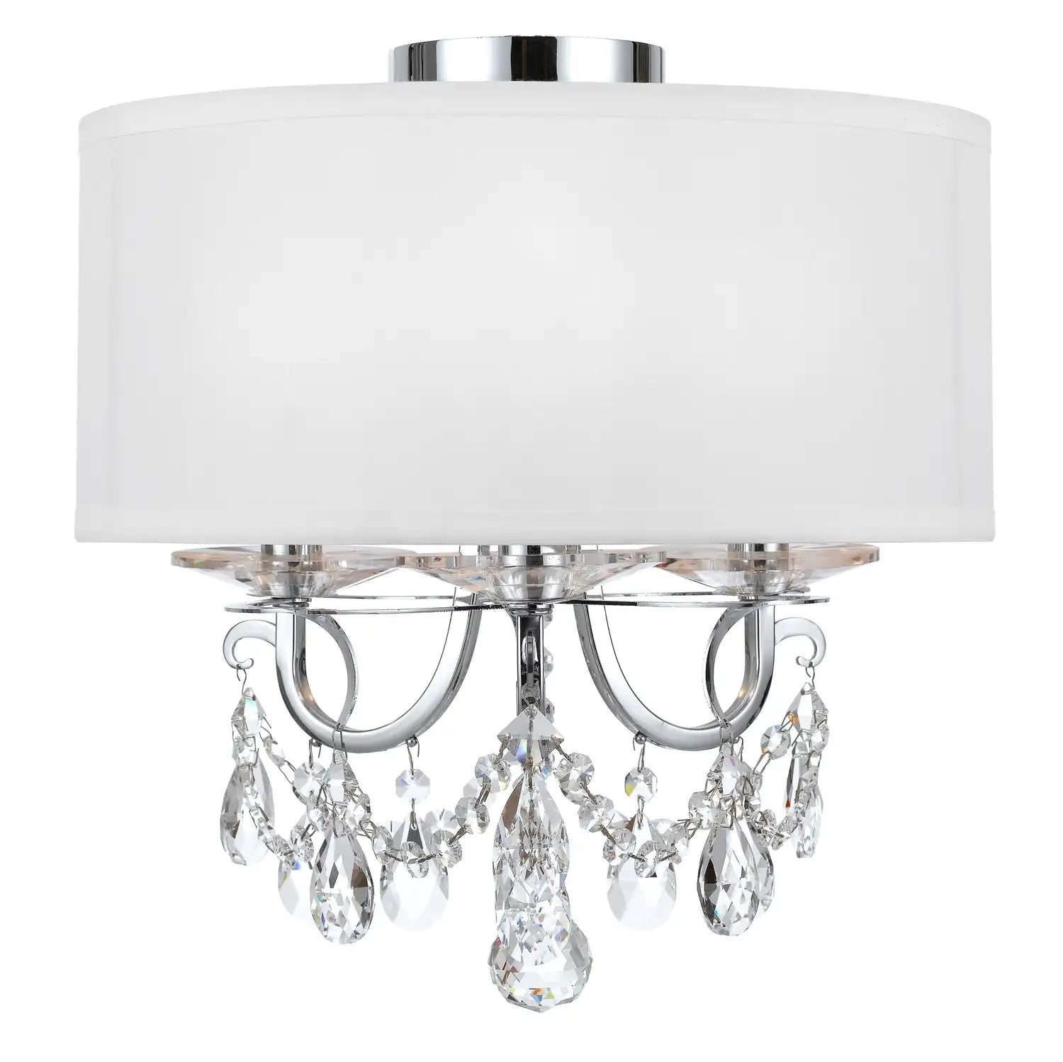 CRYSTORAMA, OTHELLO SEMI FLUSH MOUNT, FLUSH MOUNT CEILING LIGHTS