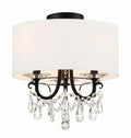 CRYSTORAMA, OTHELLO SEMI FLUSH MOUNT, FLUSH MOUNT CEILING LIGHTS