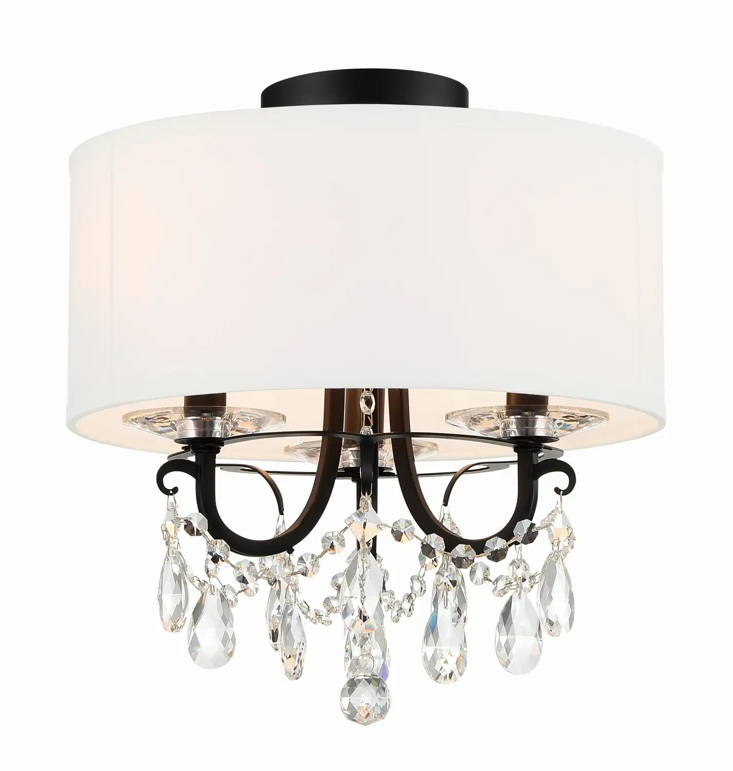 CRYSTORAMA, OTHELLO SEMI FLUSH MOUNT, FLUSH MOUNT CEILING LIGHTS