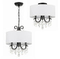 CRYSTORAMA, OTHELLO SEMI FLUSH MOUNT, FLUSH MOUNT CEILING LIGHTS