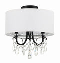 CRYSTORAMA, OTHELLO SEMI FLUSH MOUNT, FLUSH MOUNT CEILING LIGHTS