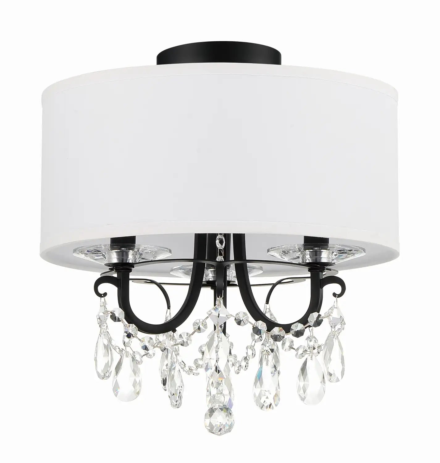 CRYSTORAMA, OTHELLO SEMI FLUSH MOUNT, FLUSH MOUNT CEILING LIGHTS