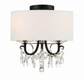 CRYSTORAMA, OTHELLO SEMI FLUSH MOUNT, FLUSH MOUNT CEILING LIGHTS