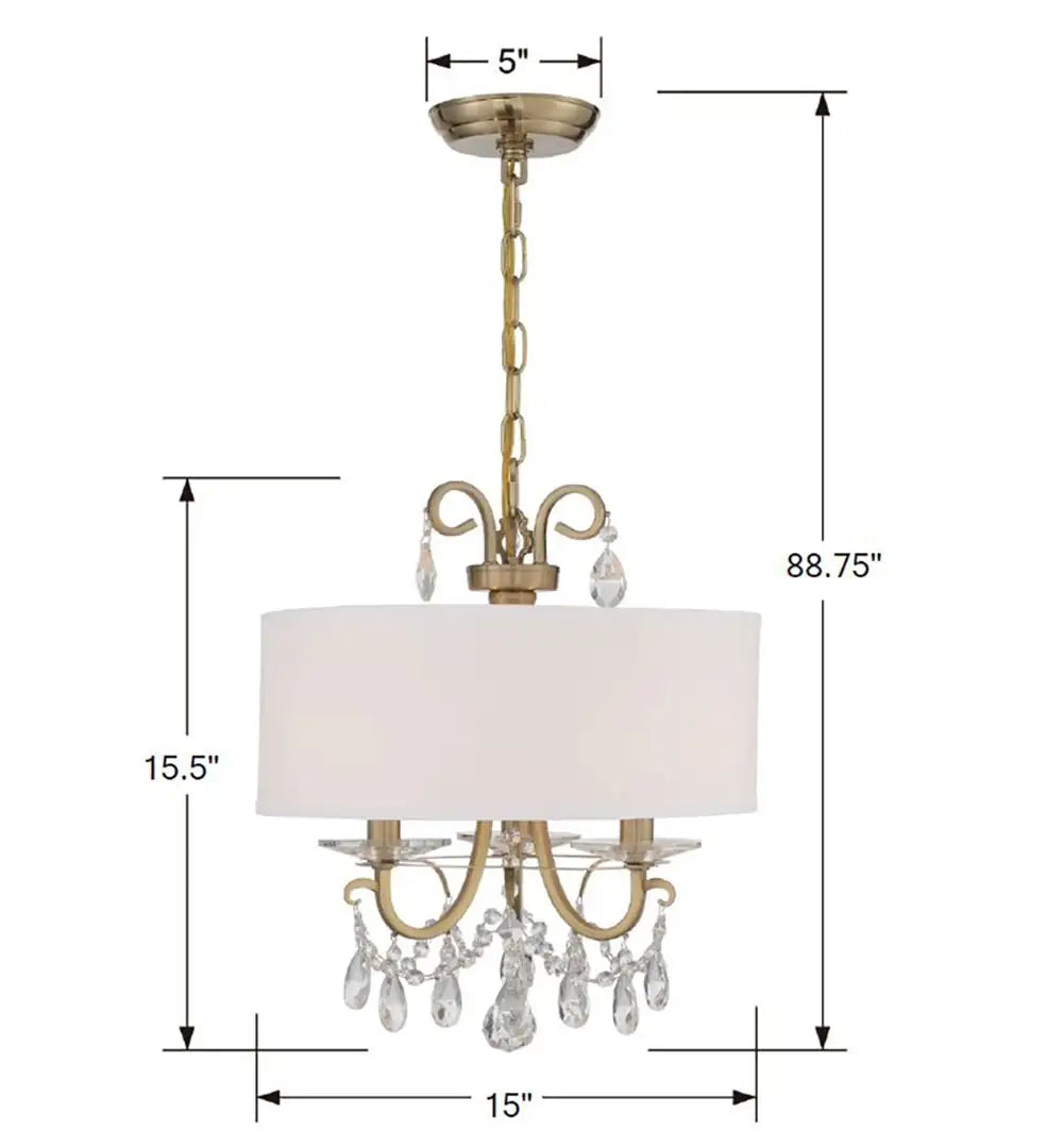CRYSTORAMA, OTHELLO CHANDELIER, CHANDELIER LIGHT
