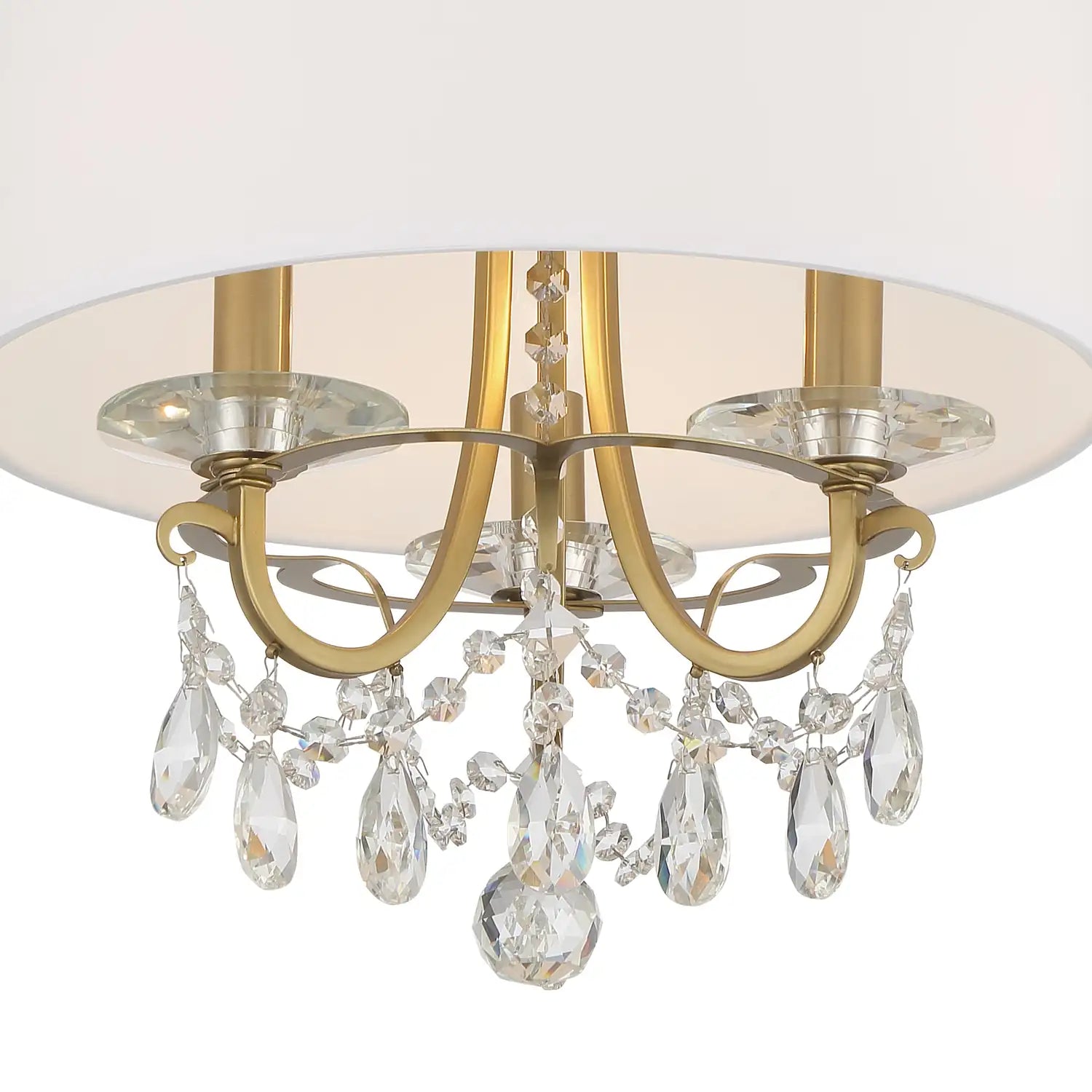 CRYSTORAMA, OTHELLO SEMI FLUSH MOUNT, FLUSH MOUNT CEILING LIGHTS