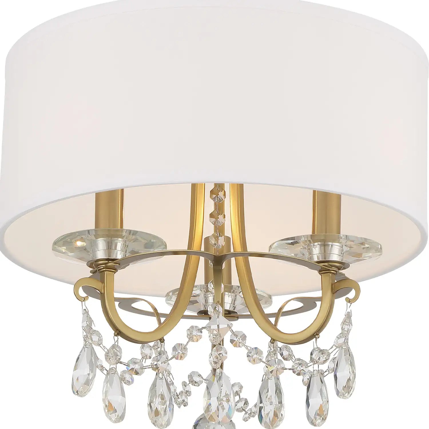 CRYSTORAMA, OTHELLO SEMI FLUSH MOUNT, FLUSH MOUNT CEILING LIGHTS