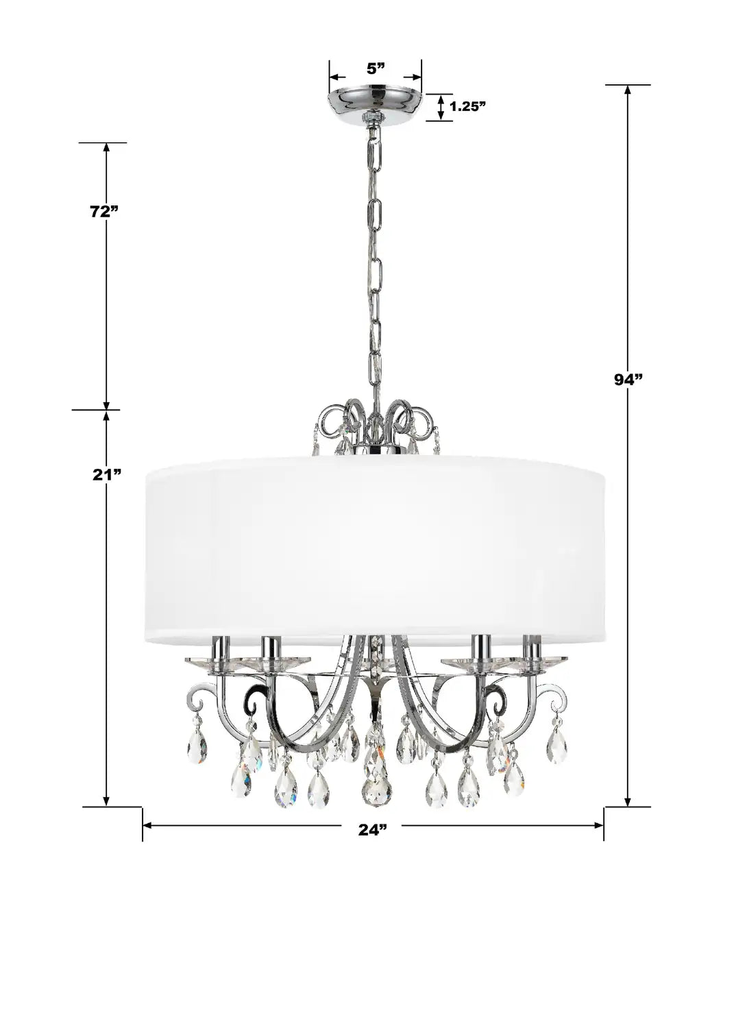CRYSTORAMA, OTHELLO CHANDELIER, CHANDELIER LIGHT