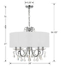 CRYSTORAMA, OTHELLO CHANDELIER, CHANDELIER LIGHT