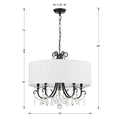 CRYSTORAMA, OTHELLO CHANDELIER, CHANDELIER LIGHT