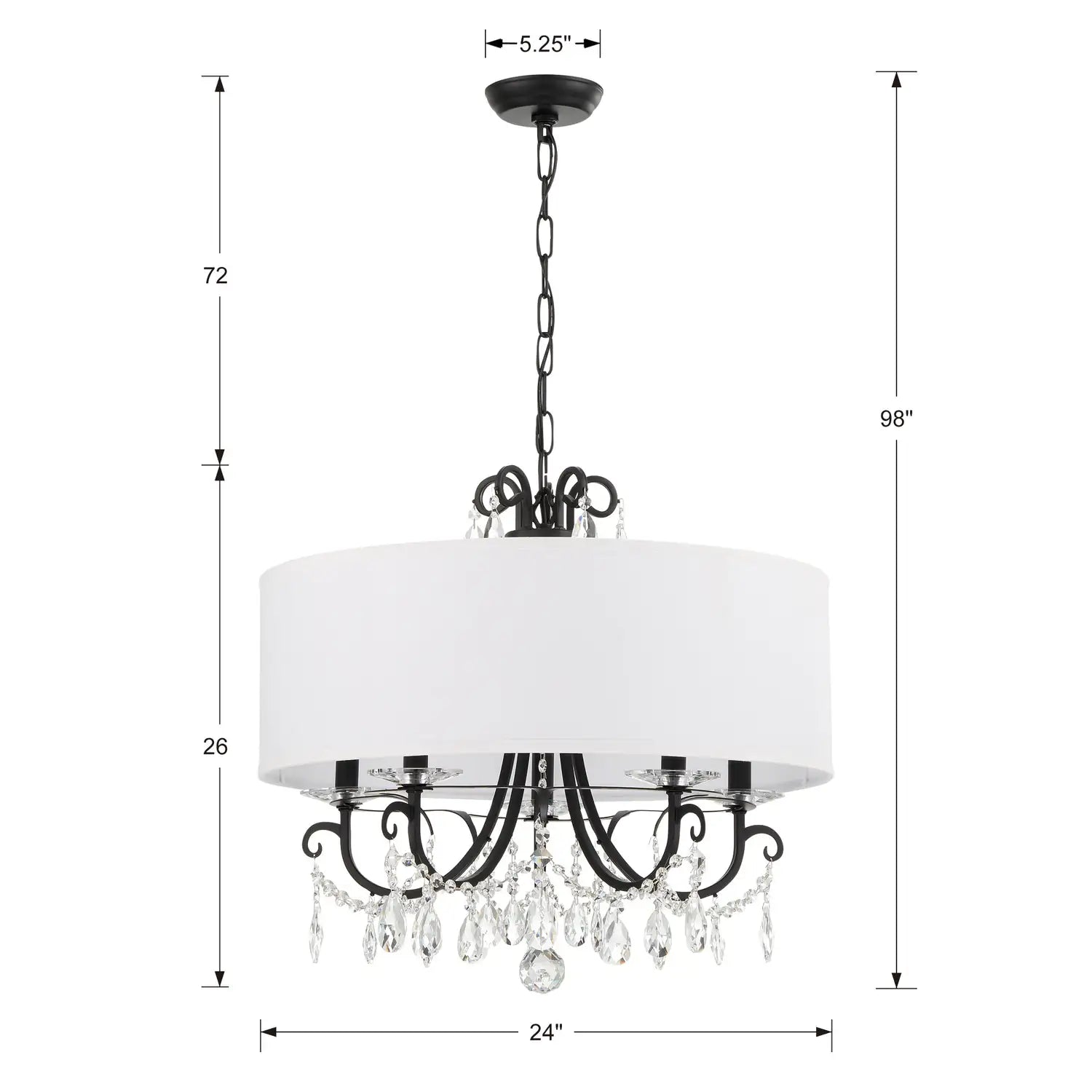 CRYSTORAMA, OTHELLO CHANDELIER, CHANDELIER LIGHT
