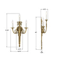 CRYSTORAMA, LOXLEY SCONCE, WALL SCONCES