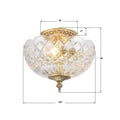 CRYSTORAMA, MILTON SEMI FLUSH MOUNT, FLUSH MOUNT CEILING LIGHTS