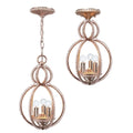 CRYSTORAMA, GARLAND SEMI FLUSH MOUNT, FLUSH MOUNT CEILING LIGHTS