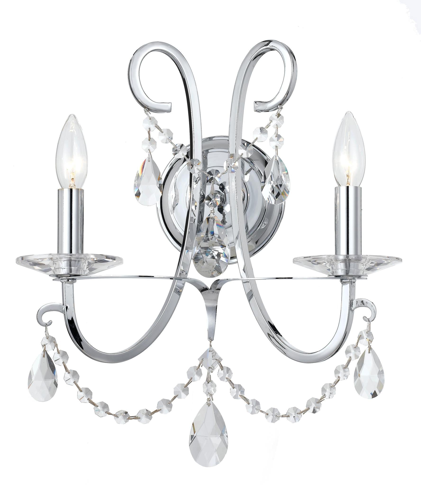 CRYSTORAMA, OTHELLO SCONCE, WALL SCONCES