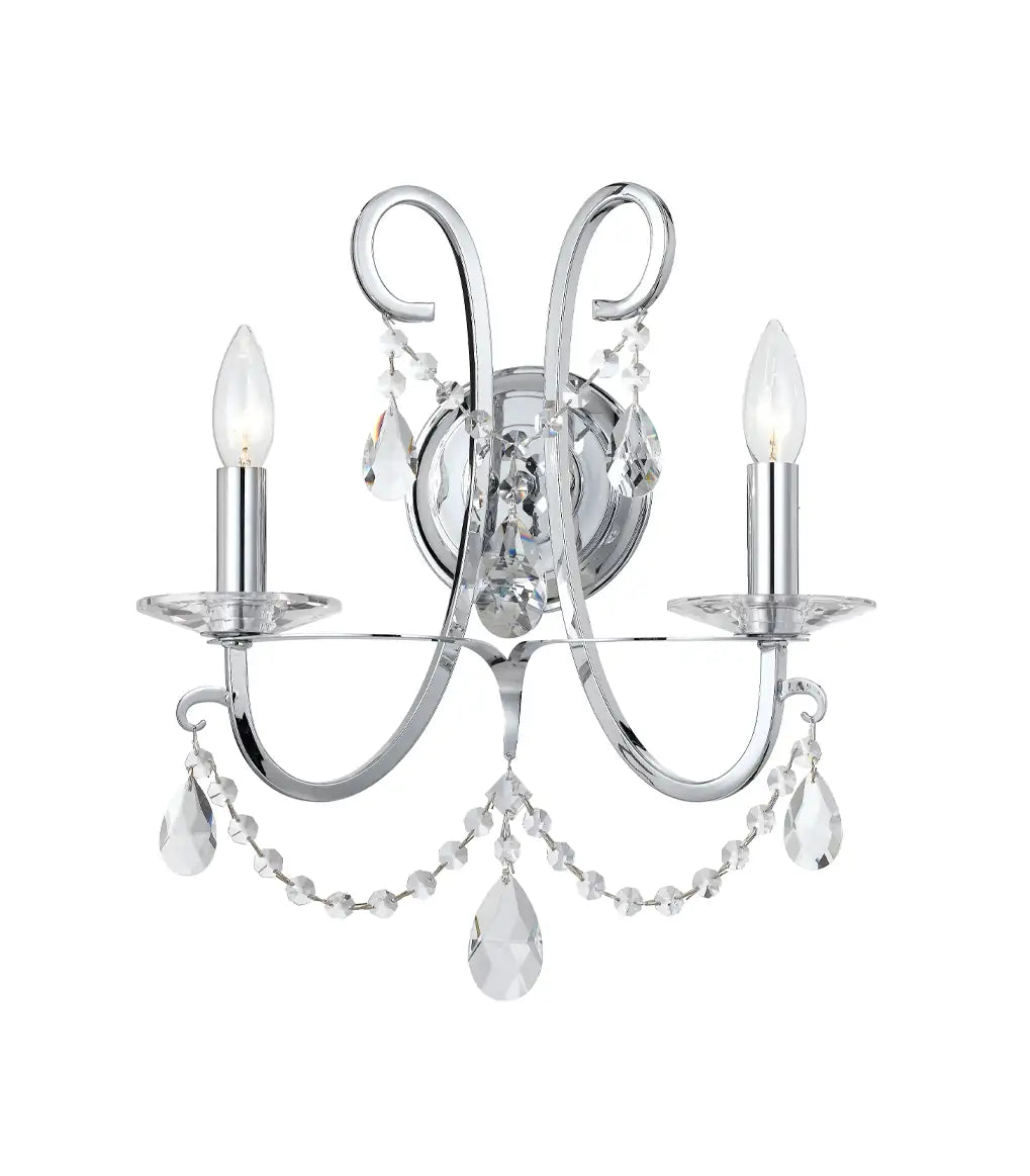 CRYSTORAMA, OTHELLO SCONCE, WALL SCONCES