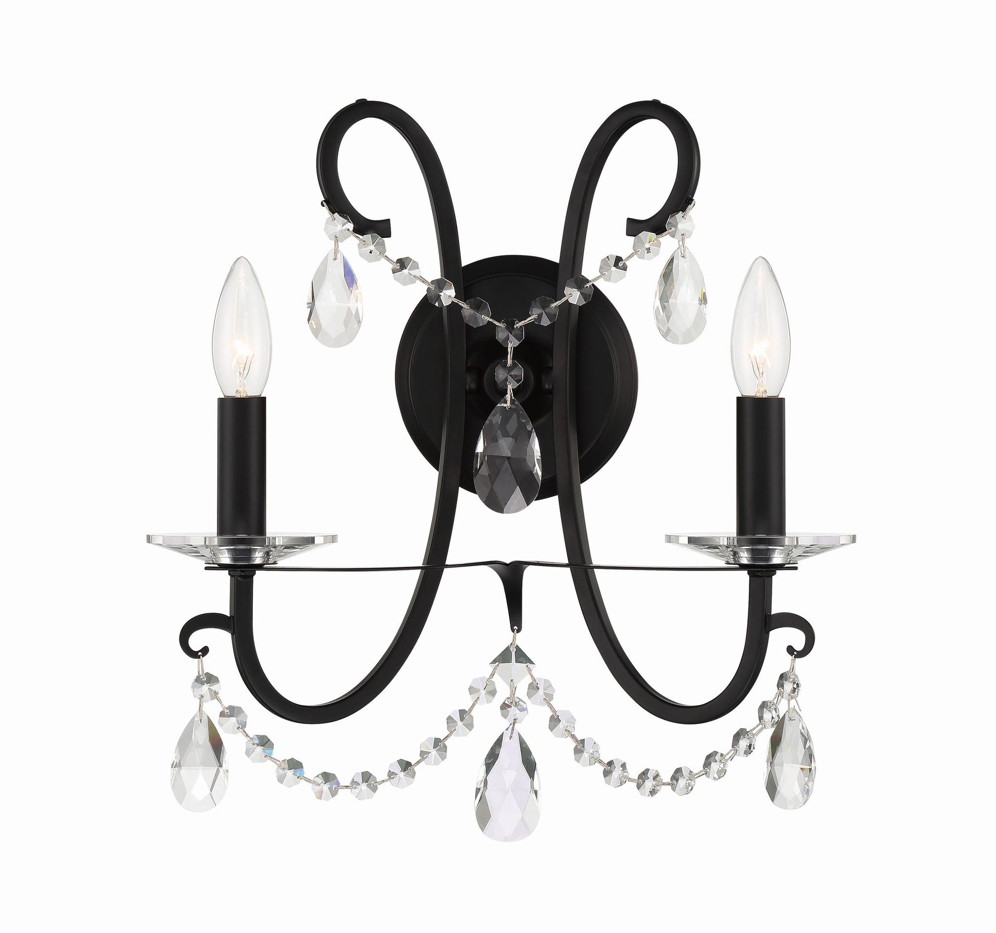 CRYSTORAMA, OTHELLO SCONCE, WALL SCONCES