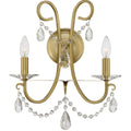 CRYSTORAMA, OTHELLO SCONCE, WALL SCONCES