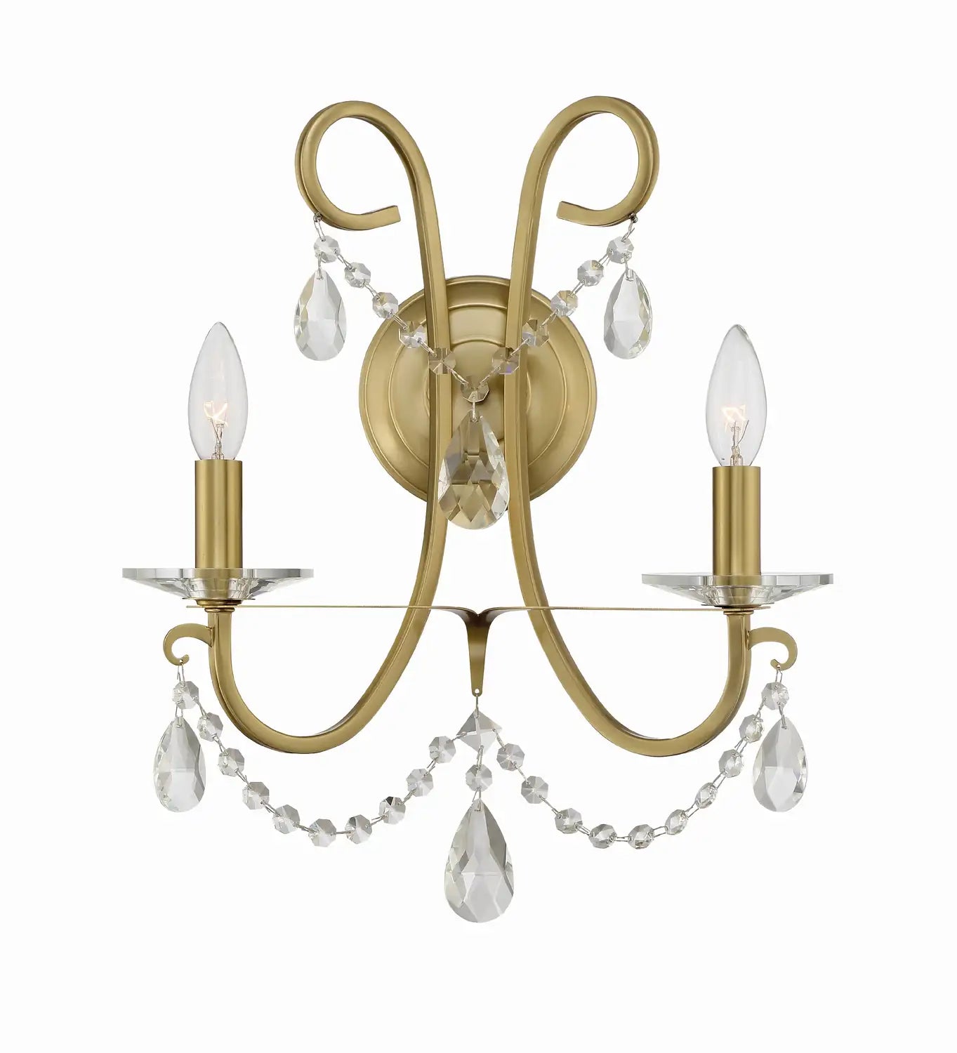 CRYSTORAMA, OTHELLO SCONCE, WALL SCONCES