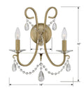 CRYSTORAMA, OTHELLO SCONCE, WALL SCONCES