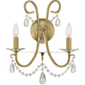 CRYSTORAMA, OTHELLO SCONCE, WALL SCONCES