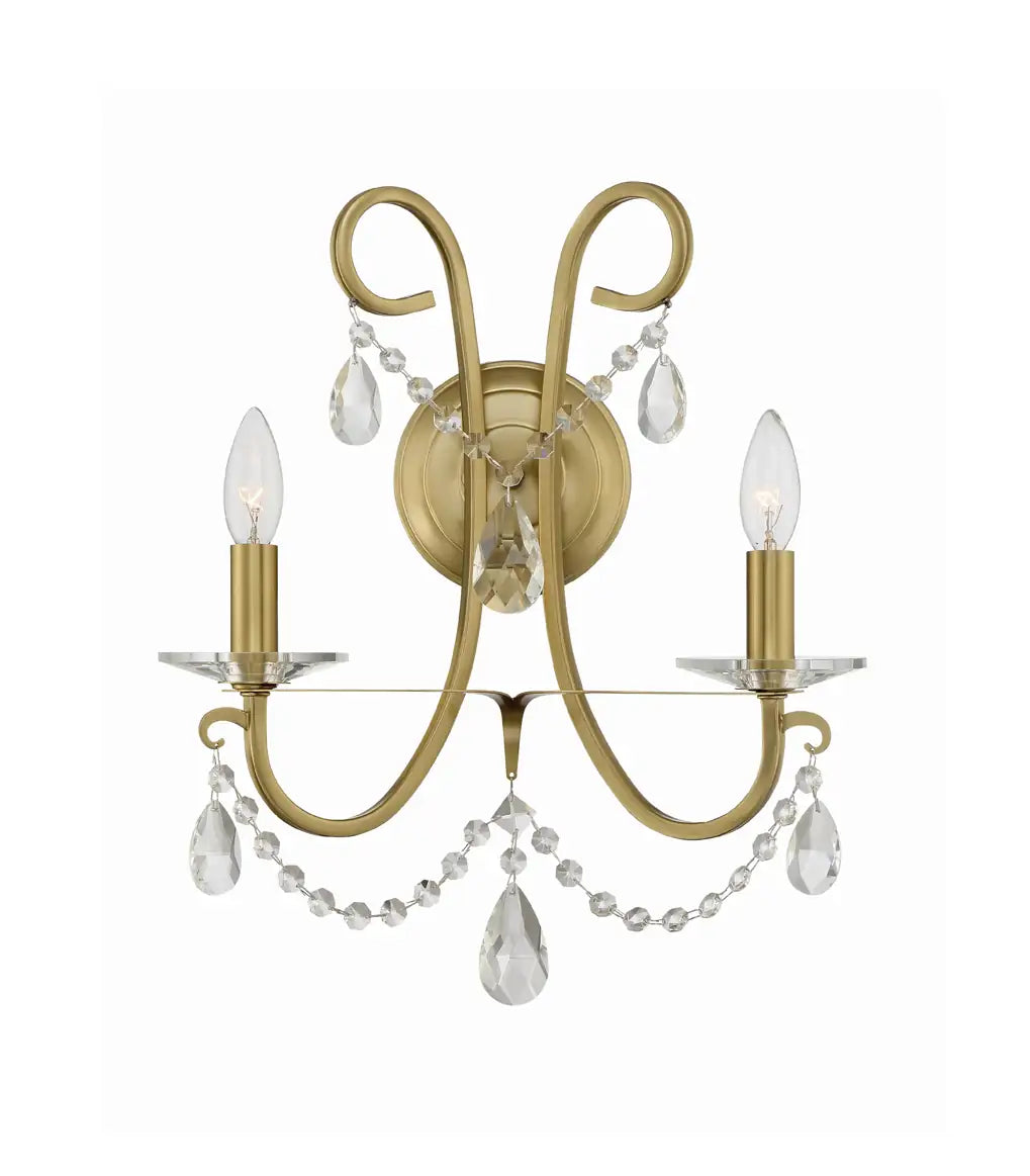 CRYSTORAMA, OTHELLO SCONCE, WALL SCONCES