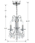 CRYSTORAMA, OTHELLO CHANDELIER, CHANDELIER LIGHT