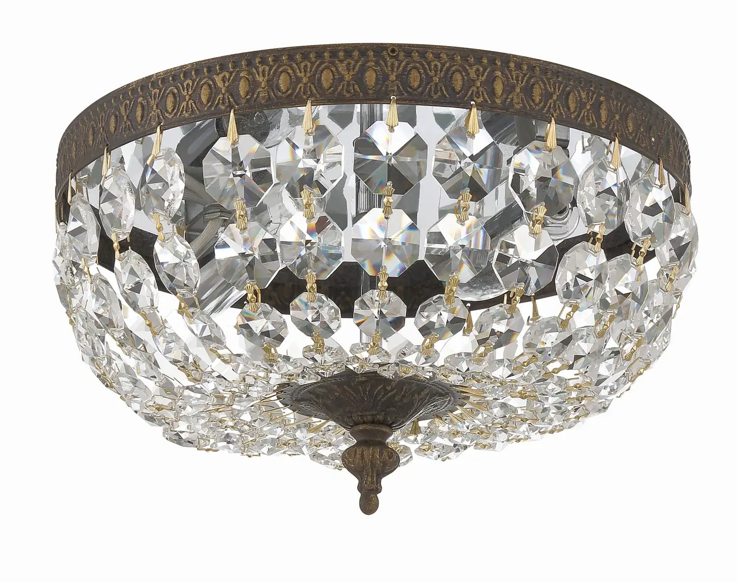 CRYSTORAMA, WALTHAM FLUSH MOUNT, FLUSH MOUNT CEILING LIGHTS