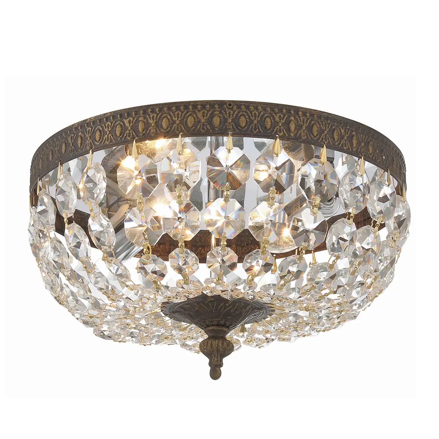 CRYSTORAMA, WALTHAM FLUSH MOUNT, FLUSH MOUNT CEILING LIGHTS