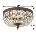CRYSTORAMA, CRYSTORAMA FLUSH MOUNT, FLUSH MOUNT CEILING LIGHTS