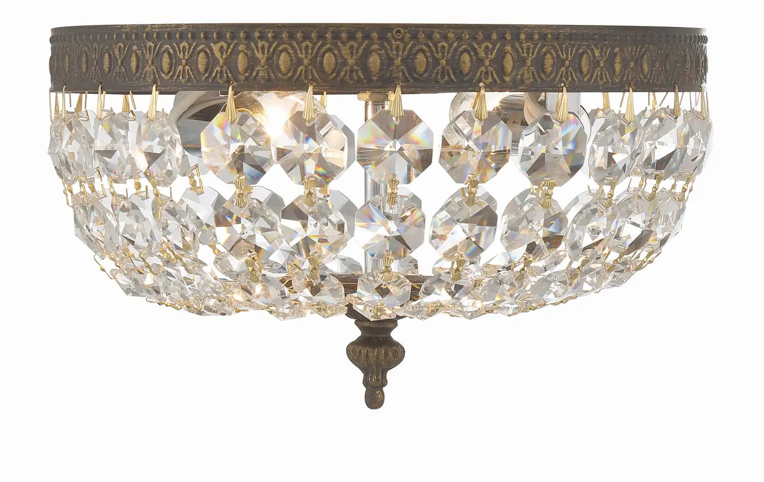 CRYSTORAMA, WALTHAM FLUSH MOUNT, FLUSH MOUNT CEILING LIGHTS