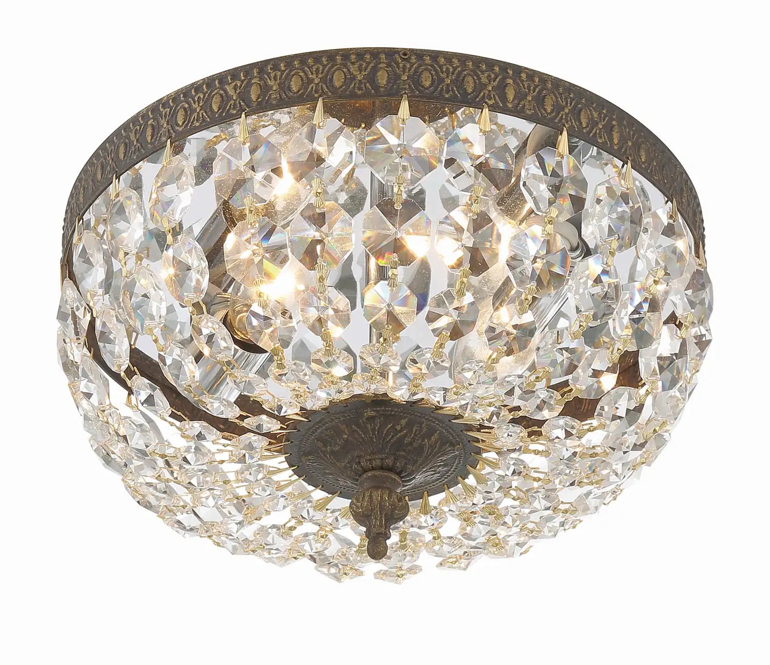 CRYSTORAMA, WALTHAM FLUSH MOUNT, FLUSH MOUNT CEILING LIGHTS