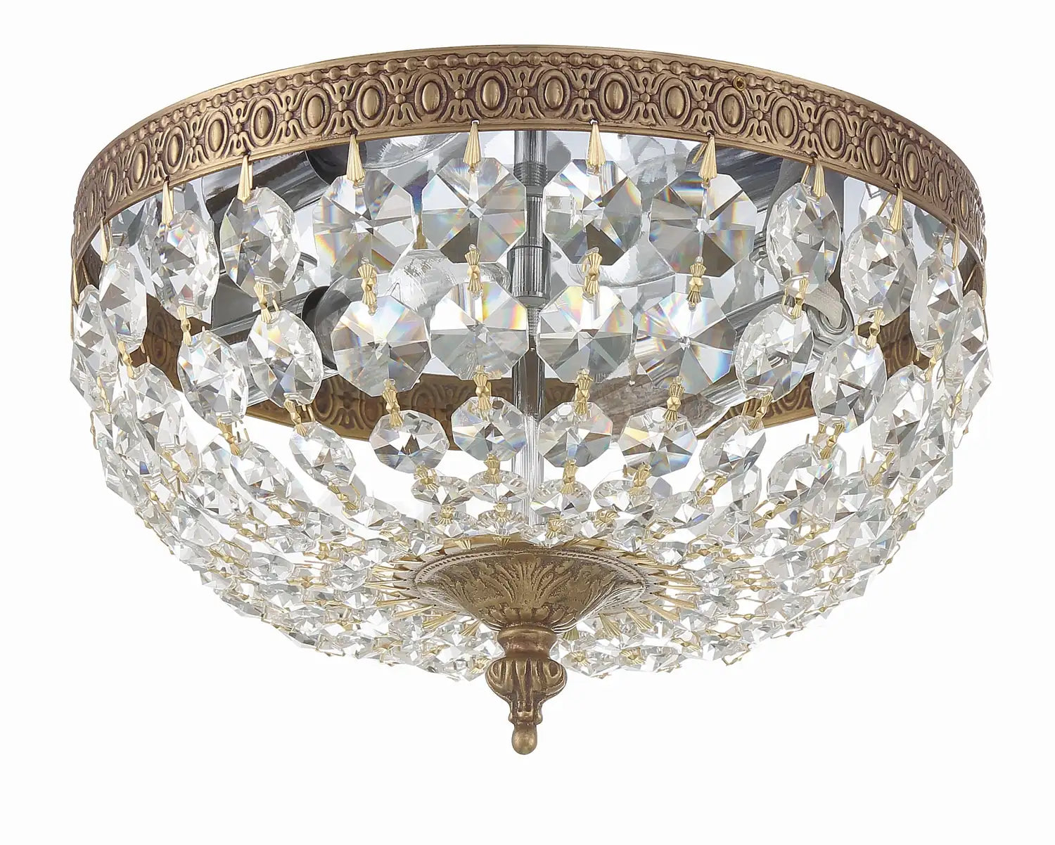 CRYSTORAMA, WALTHAM FLUSH MOUNT, FLUSH MOUNT CEILING LIGHTS