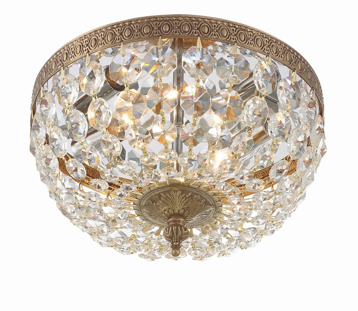CRYSTORAMA, WALTHAM FLUSH MOUNT, FLUSH MOUNT CEILING LIGHTS