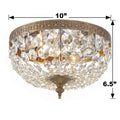 CRYSTORAMA, CRYSTORAMA FLUSH MOUNT, FLUSH MOUNT CEILING LIGHTS