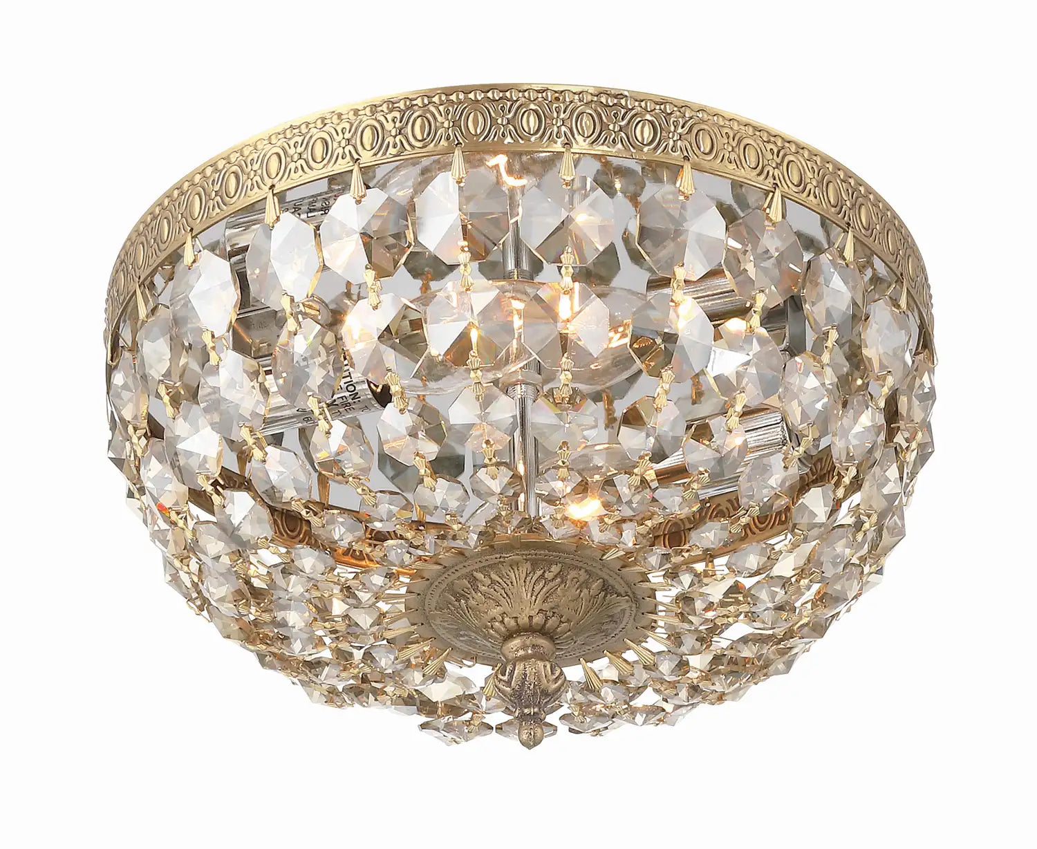 CRYSTORAMA, WALTHAM FLUSH MOUNT, FLUSH MOUNT CEILING LIGHTS