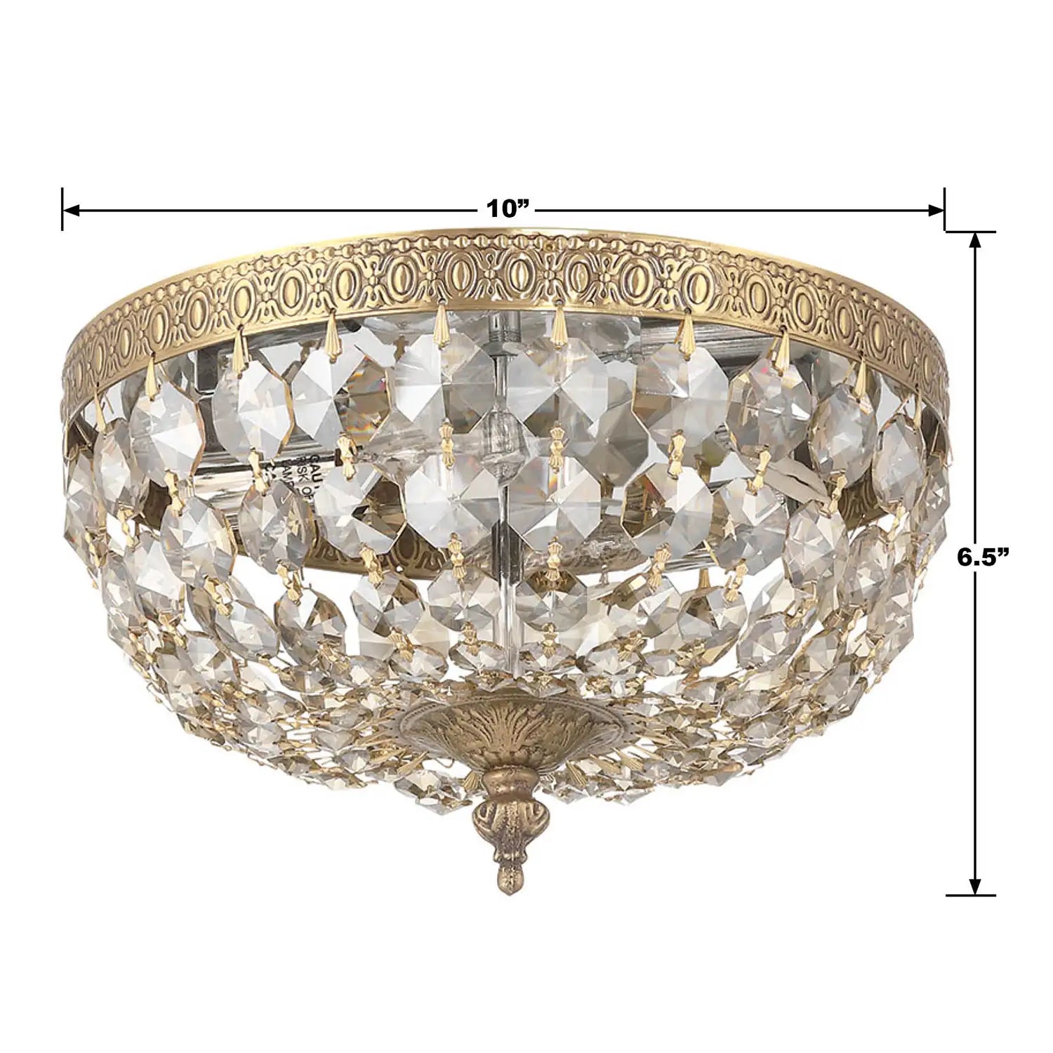 CRYSTORAMA, WALTHAM FLUSH MOUNT, FLUSH MOUNT CEILING LIGHTS