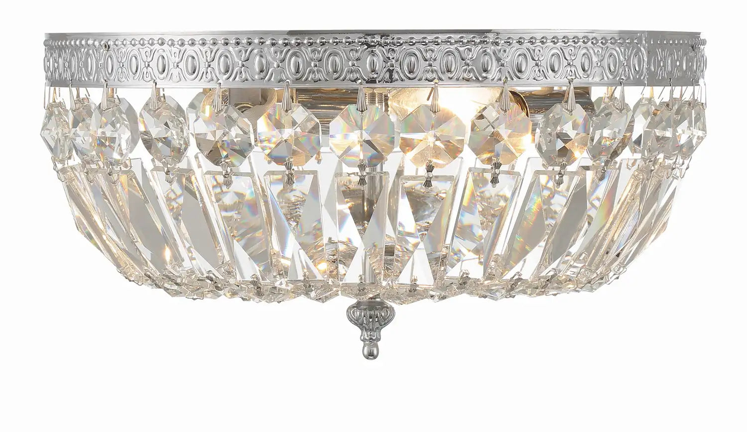 CRYSTORAMA, WALTHAM FLUSH MOUNT, FLUSH MOUNT CEILING LIGHTS