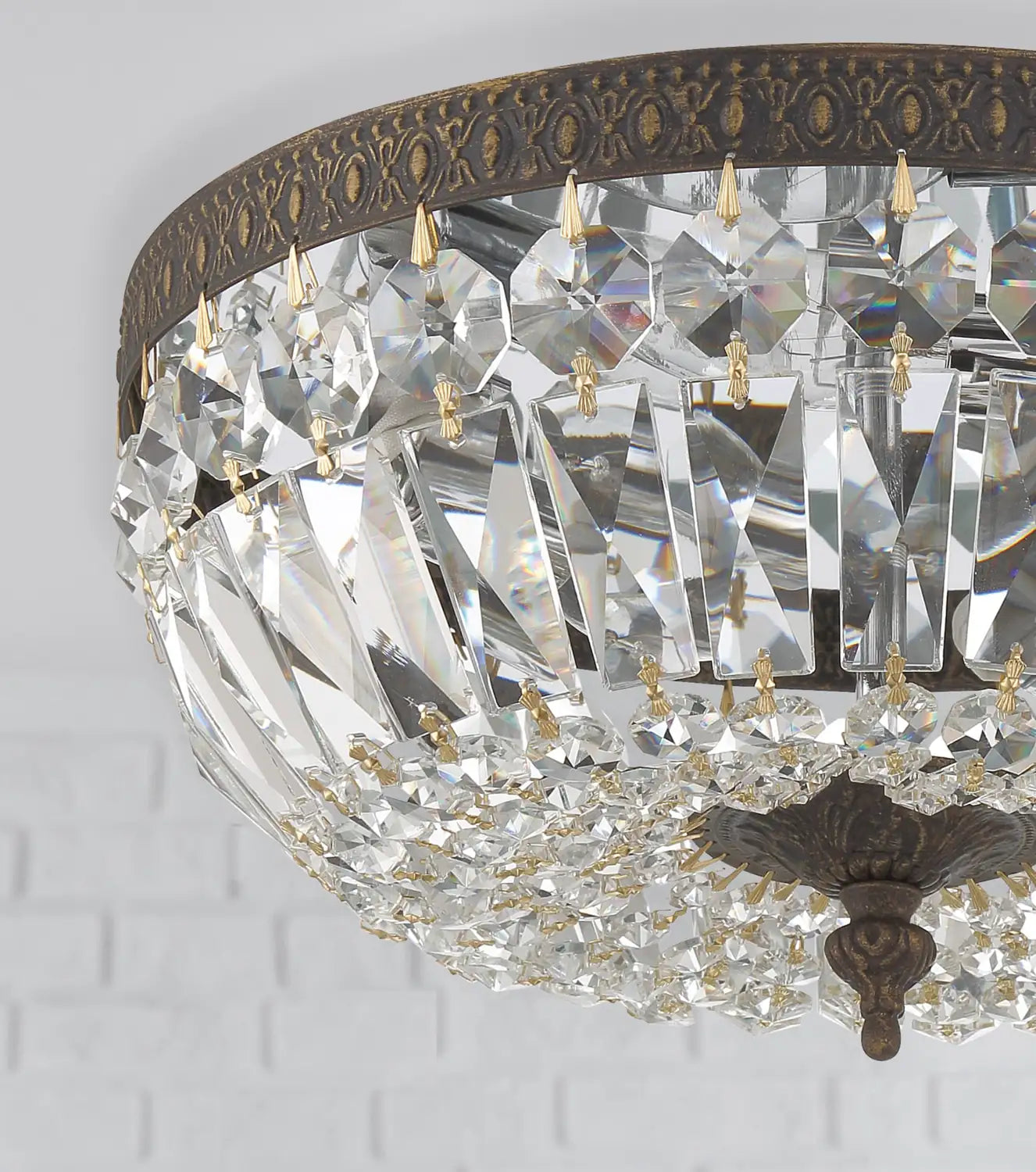 CRYSTORAMA, WALTHAM FLUSH MOUNT, FLUSH MOUNT CEILING LIGHTS