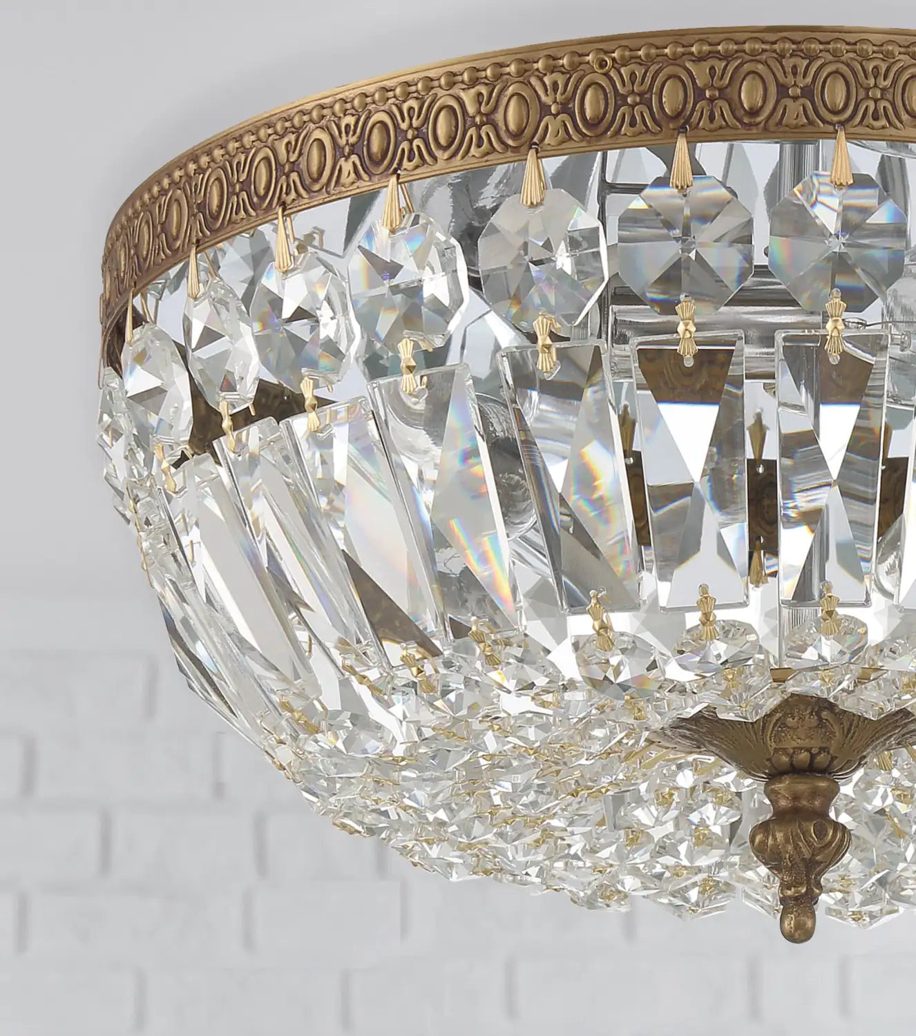 CRYSTORAMA, WALTHAM FLUSH MOUNT, FLUSH MOUNT CEILING LIGHTS