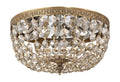 CRYSTORAMA, CRYSTORAMA HAND CUT FLUSH MOUNT, FLUSH MOUNT CEILING LIGHTS