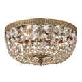 CRYSTORAMA, CRYSTORAMA HAND CUT FLUSH MOUNT, FLUSH MOUNT CEILING LIGHTS