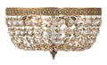 CRYSTORAMA, CRYSTORAMA HAND CUT FLUSH MOUNT, FLUSH MOUNT CEILING LIGHTS