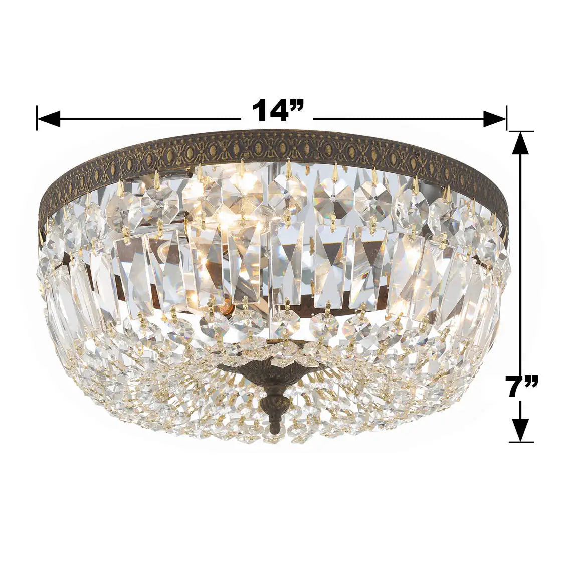CRYSTORAMA, CRYSTORAMA FLUSH MOUNT, FLUSH MOUNT CEILING LIGHTS