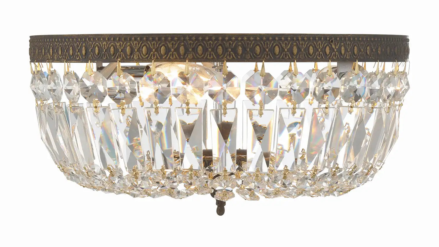 CRYSTORAMA, WALTHAM FLUSH MOUNT, FLUSH MOUNT CEILING LIGHTS