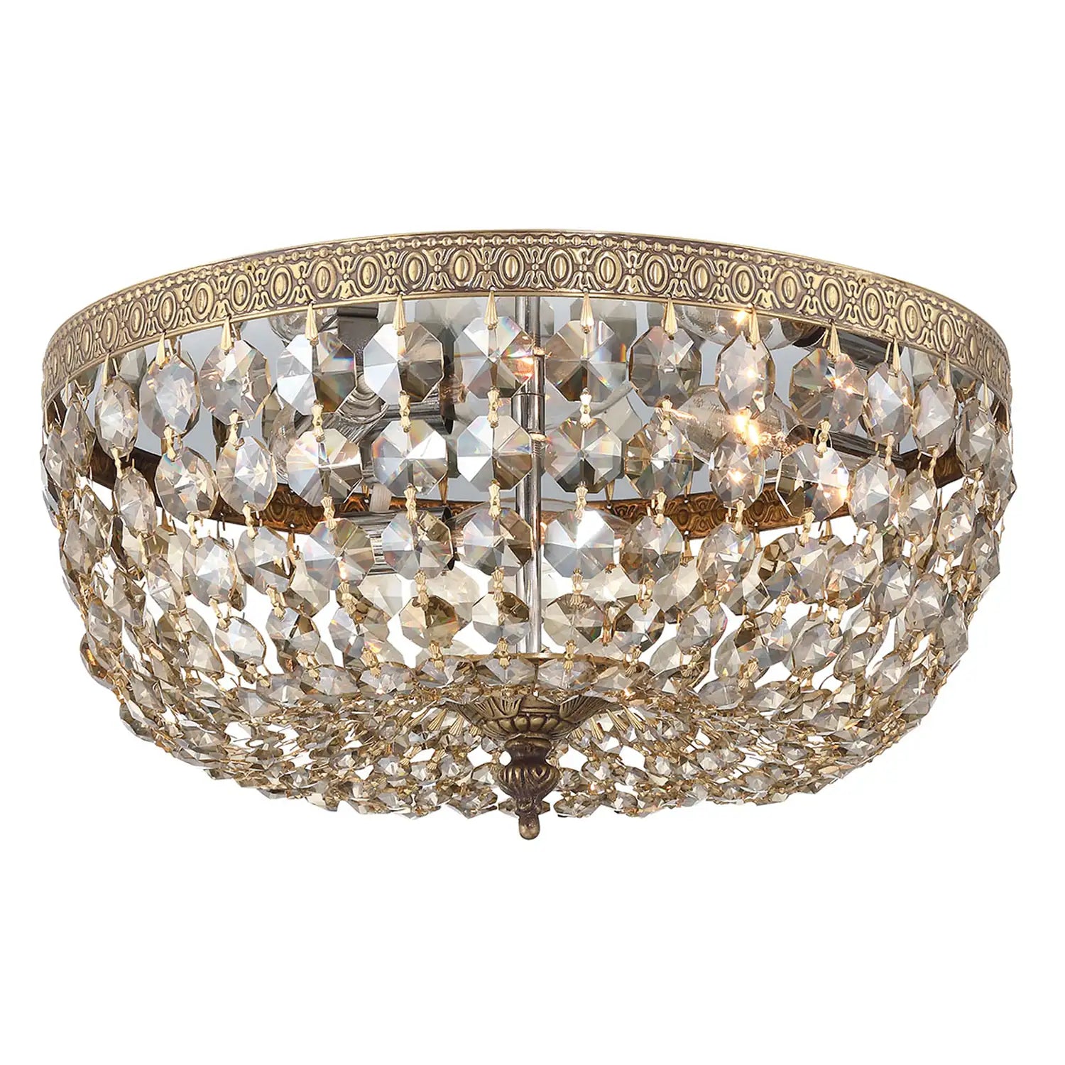 CRYSTORAMA, WALTHAM FLUSH MOUNT, FLUSH MOUNT CEILING LIGHTS